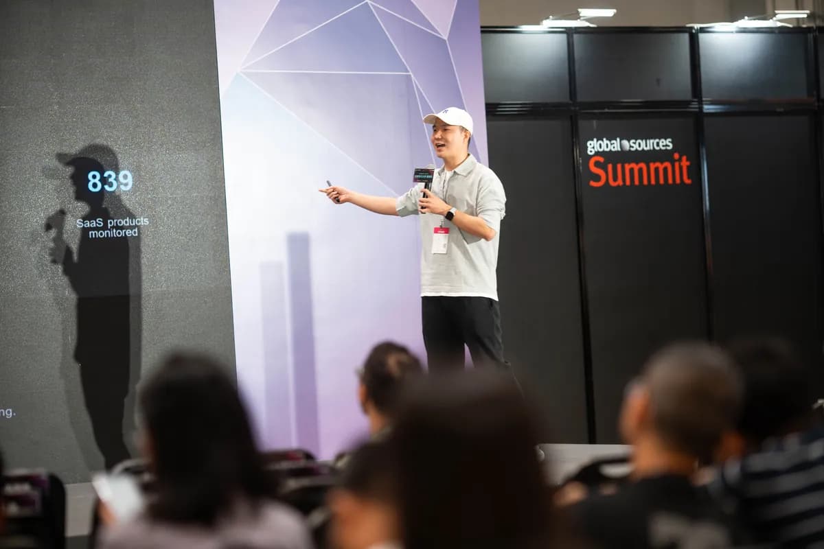 Audience view of PainHunt keynote at HK AI Summit